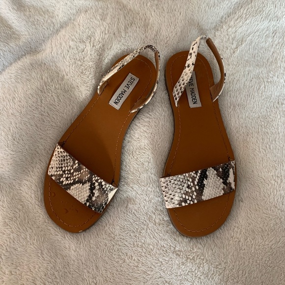 Steve Madden Shoes - Steve Madden Alina snakeskin sandals size 7.5